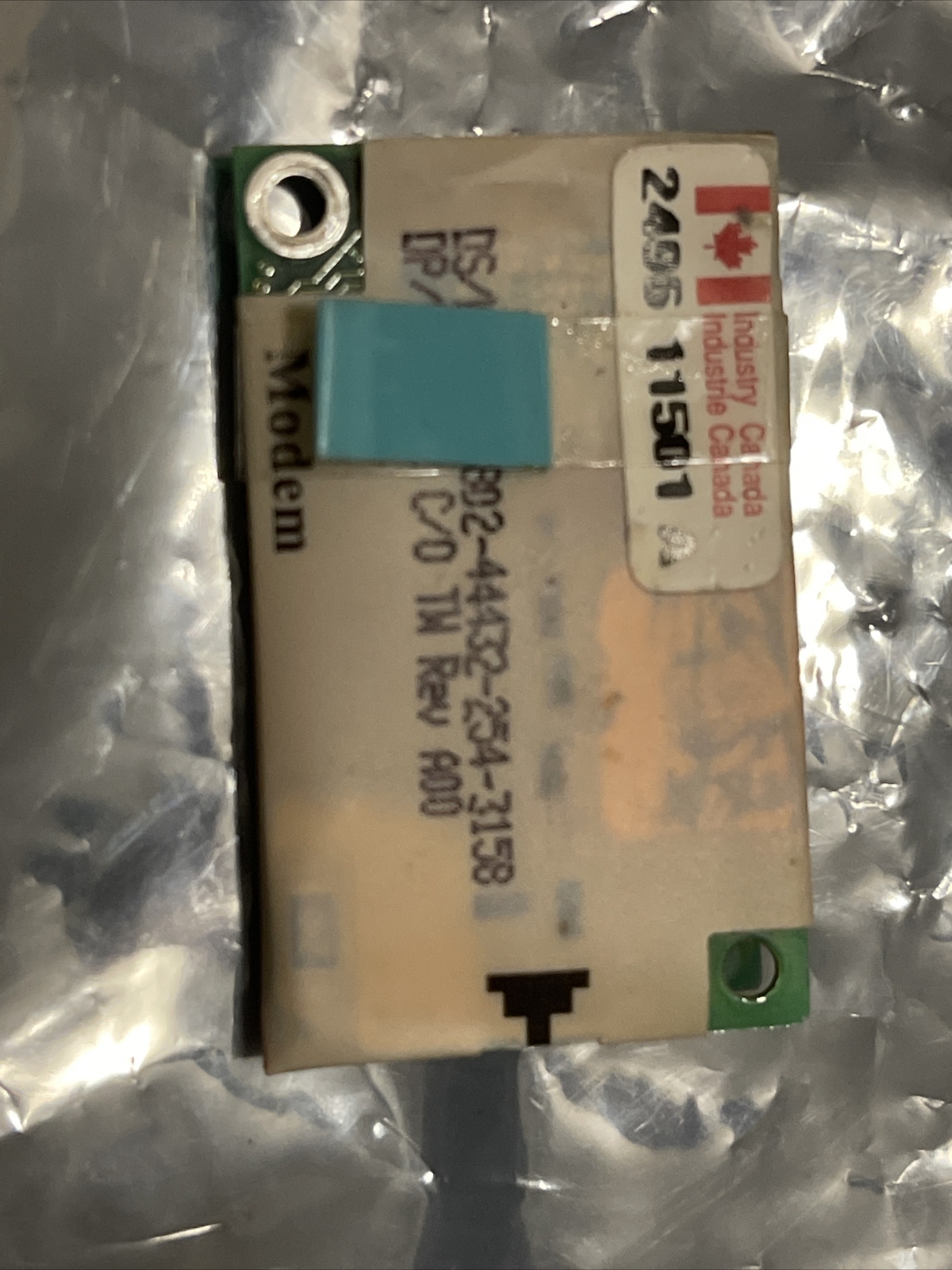 Genuine Action Tec Internal Mini 56k Card Modem 0F802