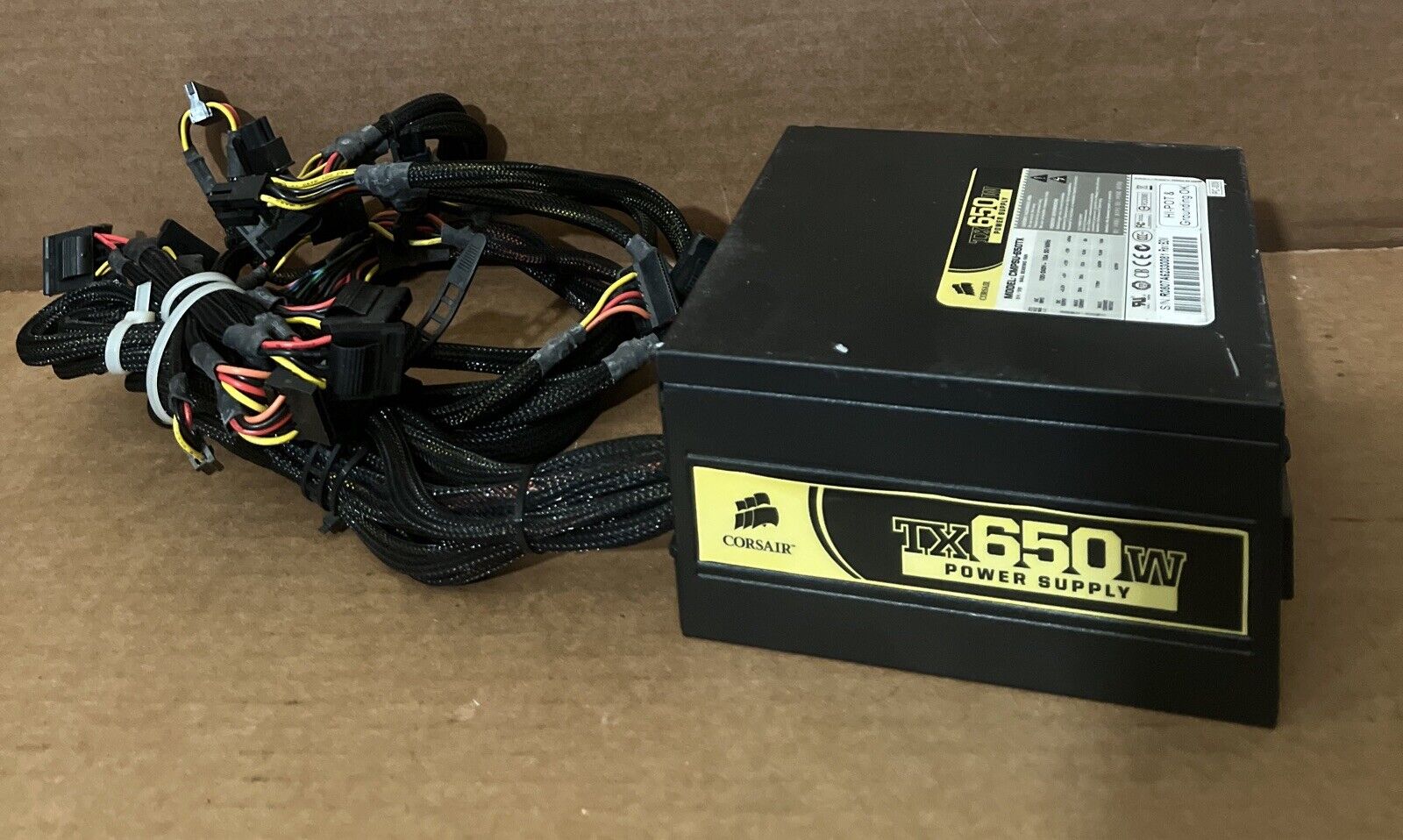 Corsair TX650W ATX Gaming PC Power Supply CMPSU-650TXV2