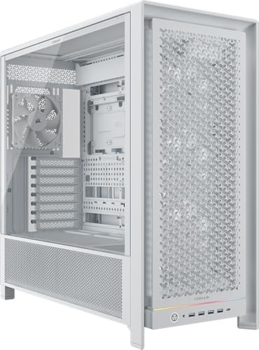 CORSAIR FRAME 5000D RS MODULAR HIGH AIRFLOW MID-TOWER PC CASE – WHITE