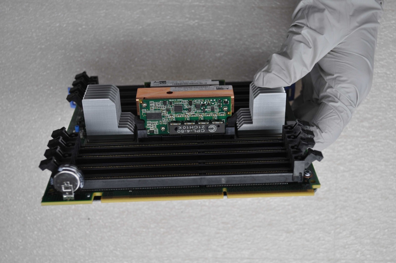 IBM 8 X SLOT POWER7 DDR3 MEMORY RISER CARD GRADE B 74Y3424