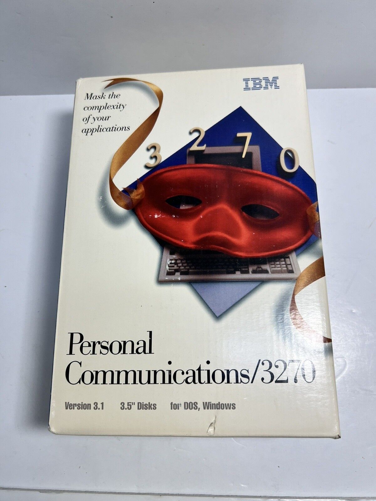 Vintage IBM Personal Communication/3270 3.5 Disc Dos, Windows Bin 91