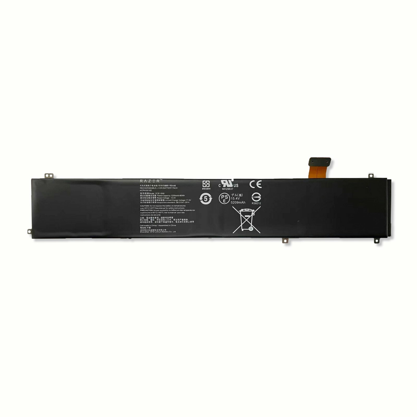 US SHIP genuine RC30-0248 battery for Razer Blade 15 Advanced 2019 2018 1070GTX