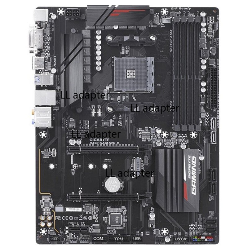 For Gigabyte B450 GAMING X AMD AM4 DDR4 ATX Motherboard Tested