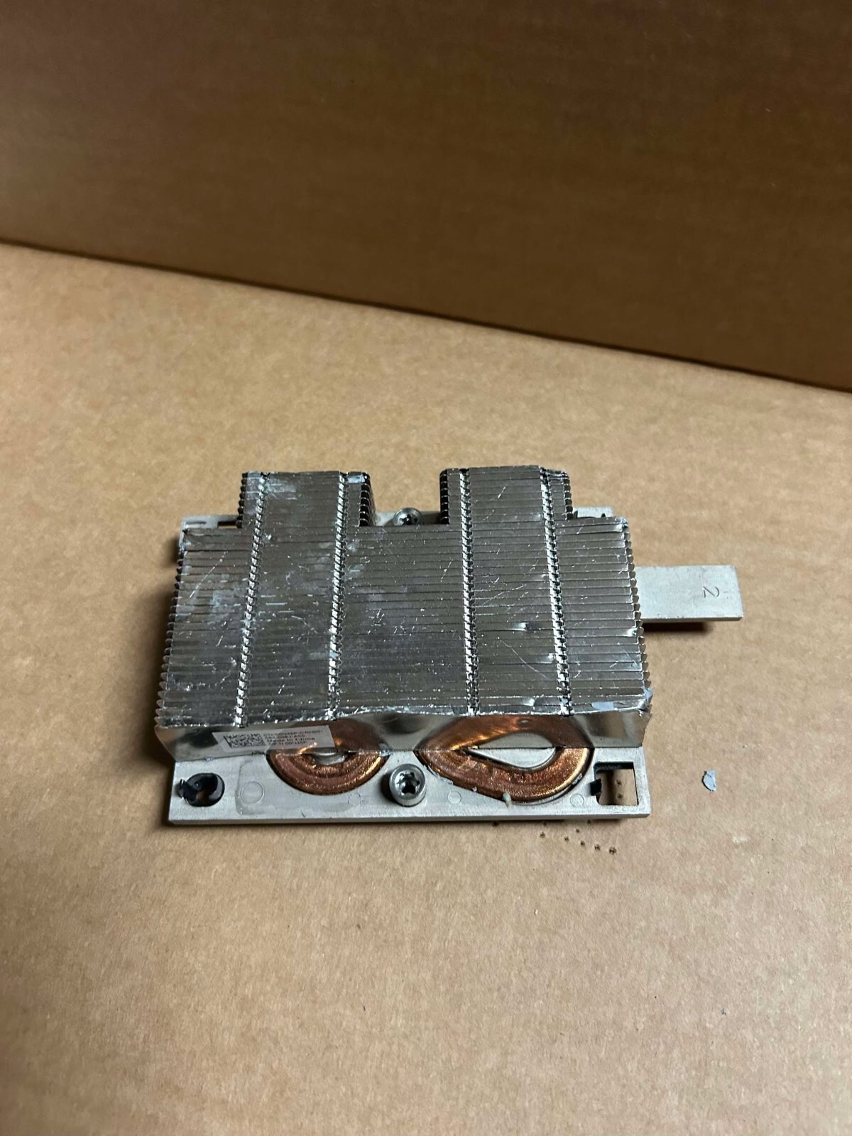 Genuine Dell XE2420 R440 CPU1 CPU2 Heatsink W/ Bracket 0N45P 00N45P
