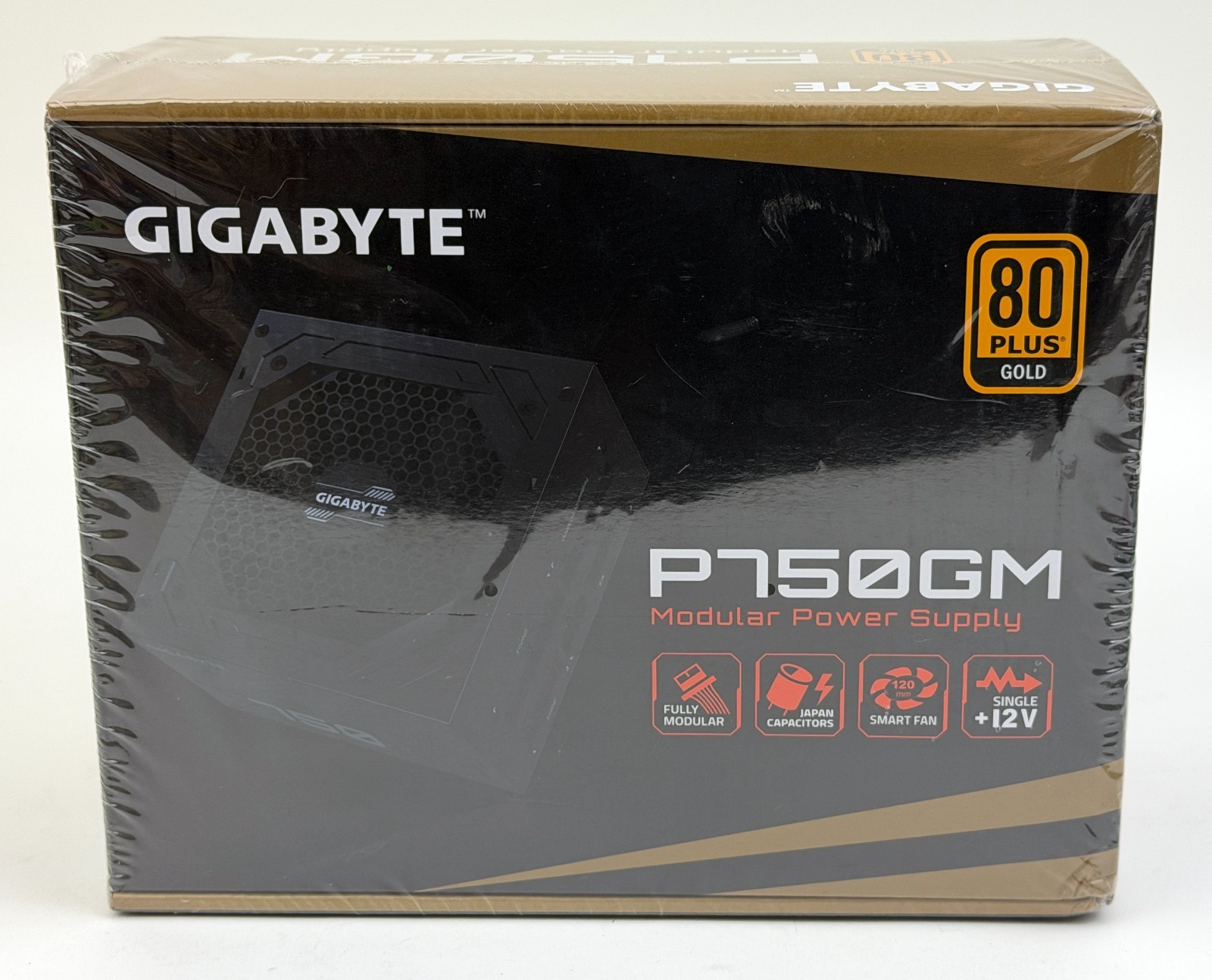 GIGABYTE GP-P750GM 750W 80 Plus Gold Modular Power Supply