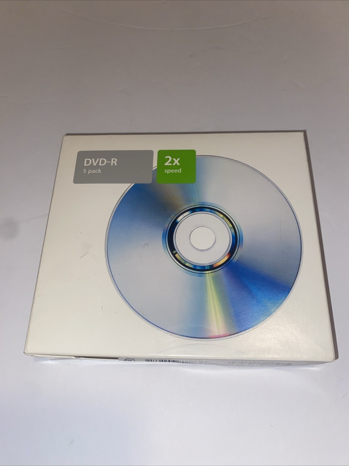 Apple DVD-R Certified Blank Discs 5-Pack 2X Speed M8405ZM/A New Sealed 4.7 GB