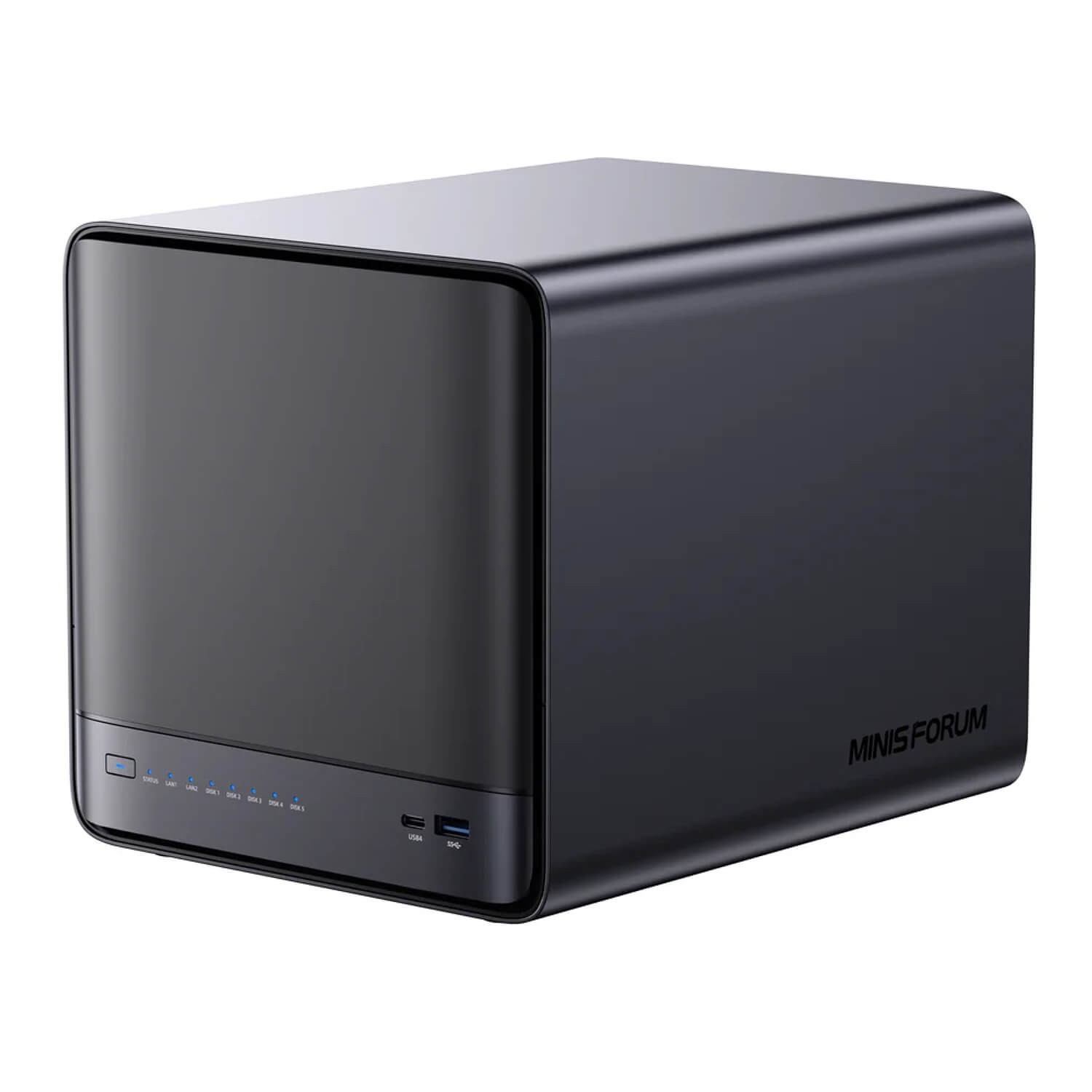 MinisForum NAS N5 AI Ryzen 7 255 16GB 128GB eMMC