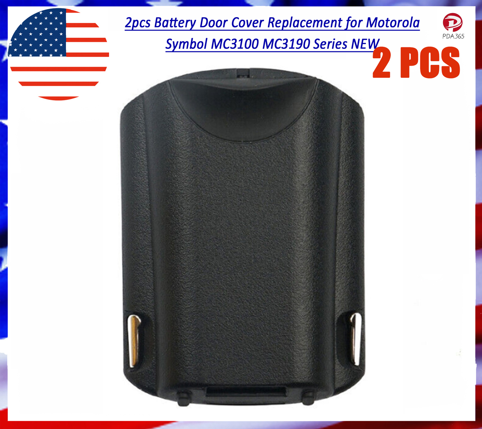 2pcs Battery Door Cover Replacement for  Symbol MC3100 MC3190 Series NEW