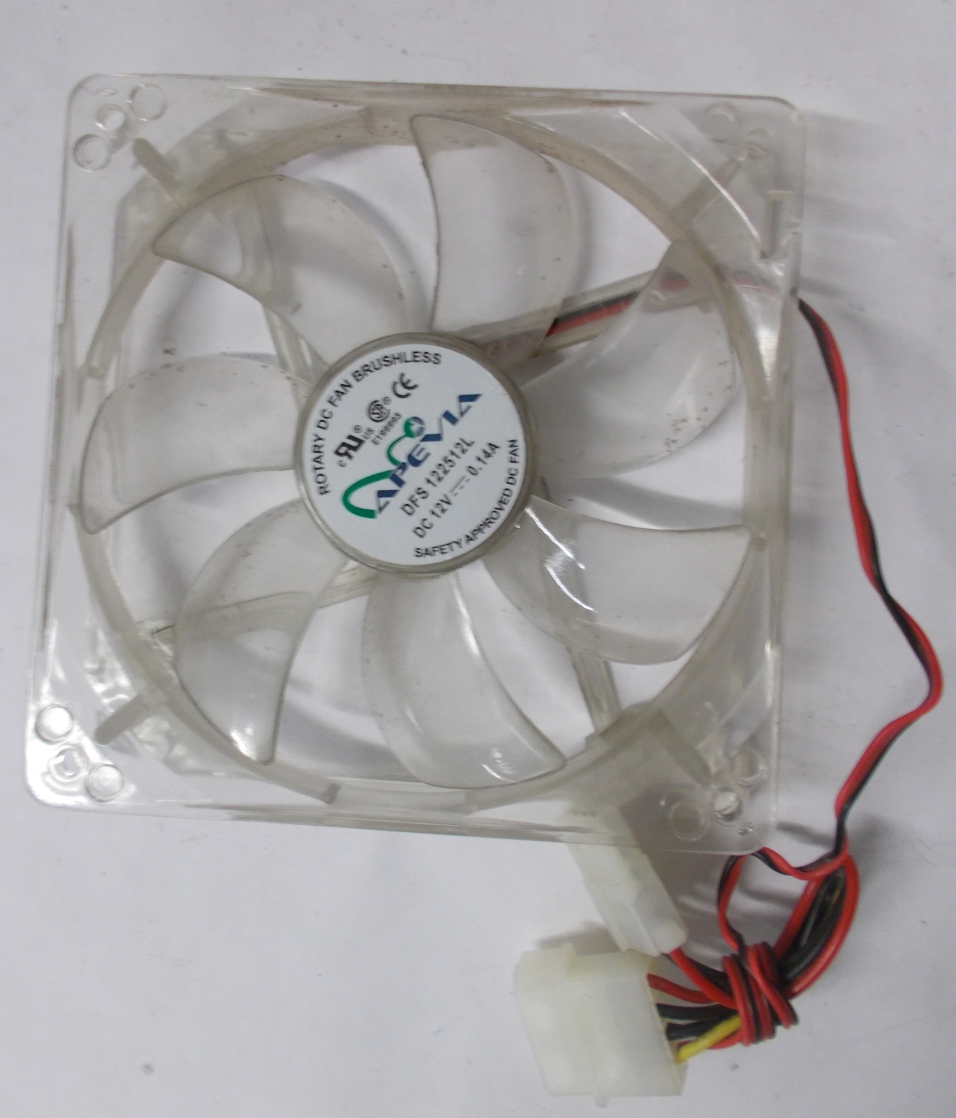 Apevia Rotary DC Brushless Desktop Cooling Fan- DFS122512L