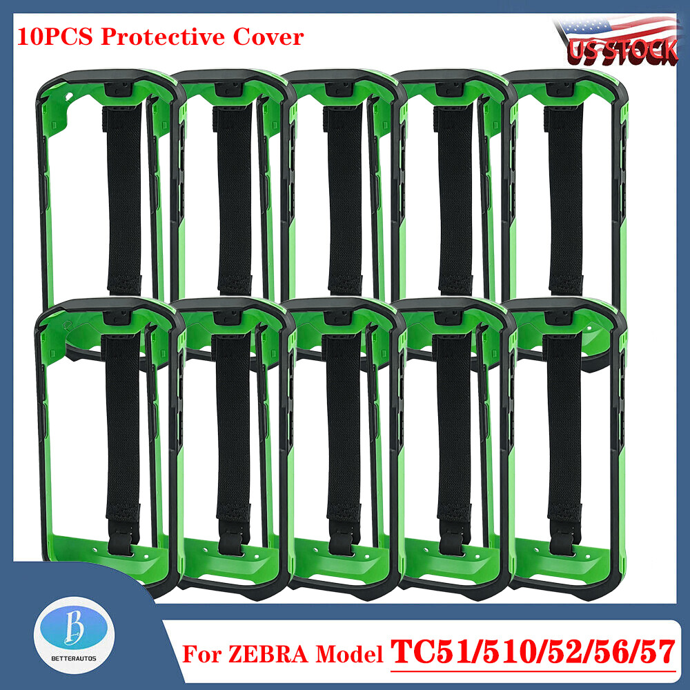 10PCS Protective Cover Case Hand Strap For ZEBRA Model TC51 tc510 tc52 tc56 tc57