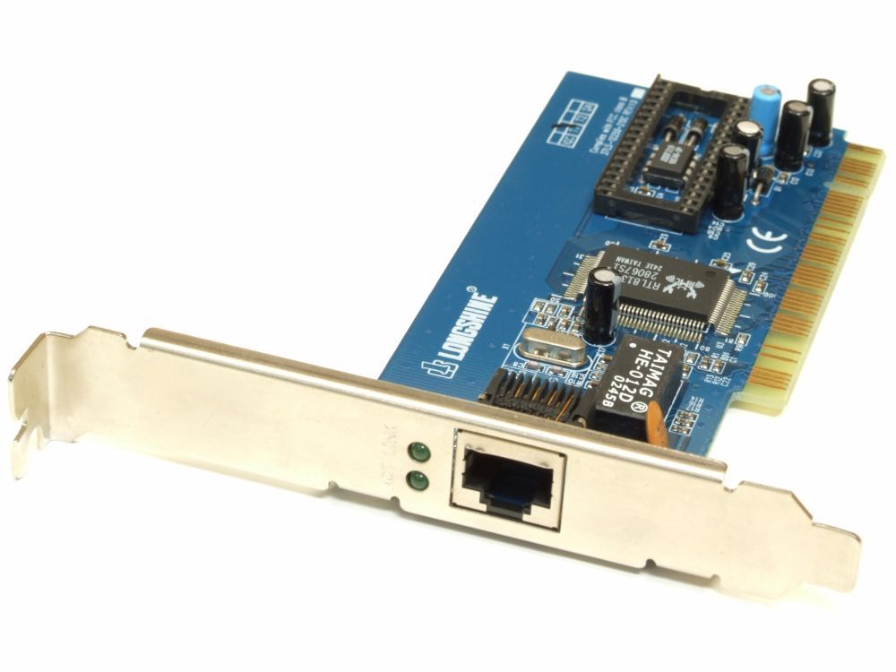 Longshine LCS-8038TXRW5 37LS-12250-210C PCI Interface Network Card/Network Card