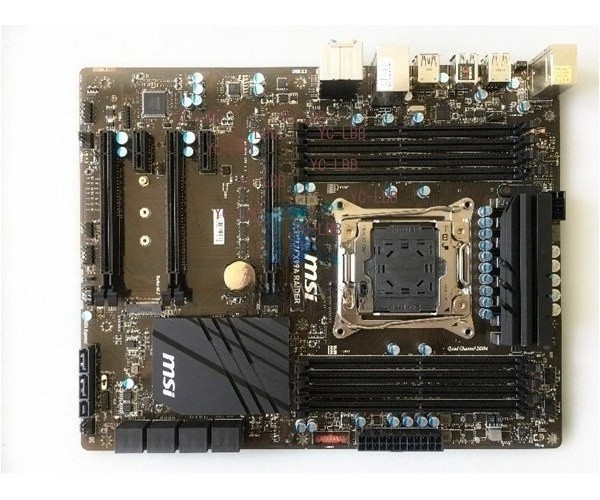 Motherboard for MSI X99A RAIDER 2011 X99 DDR4 6850K REG ECC