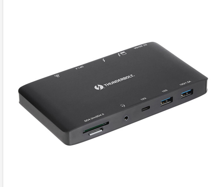 AMAZON BASICS THUNDERBOLT 3 DOCKING STATION - 20V 6A DESKTOP POWER SUPPLY