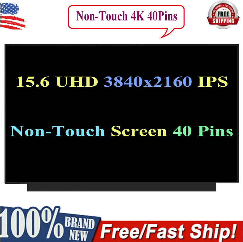 New 15.6" 4K UHD LED LCD Screen Display Panel MNF601EA1-1 NE156QUM-N66 3840x2160