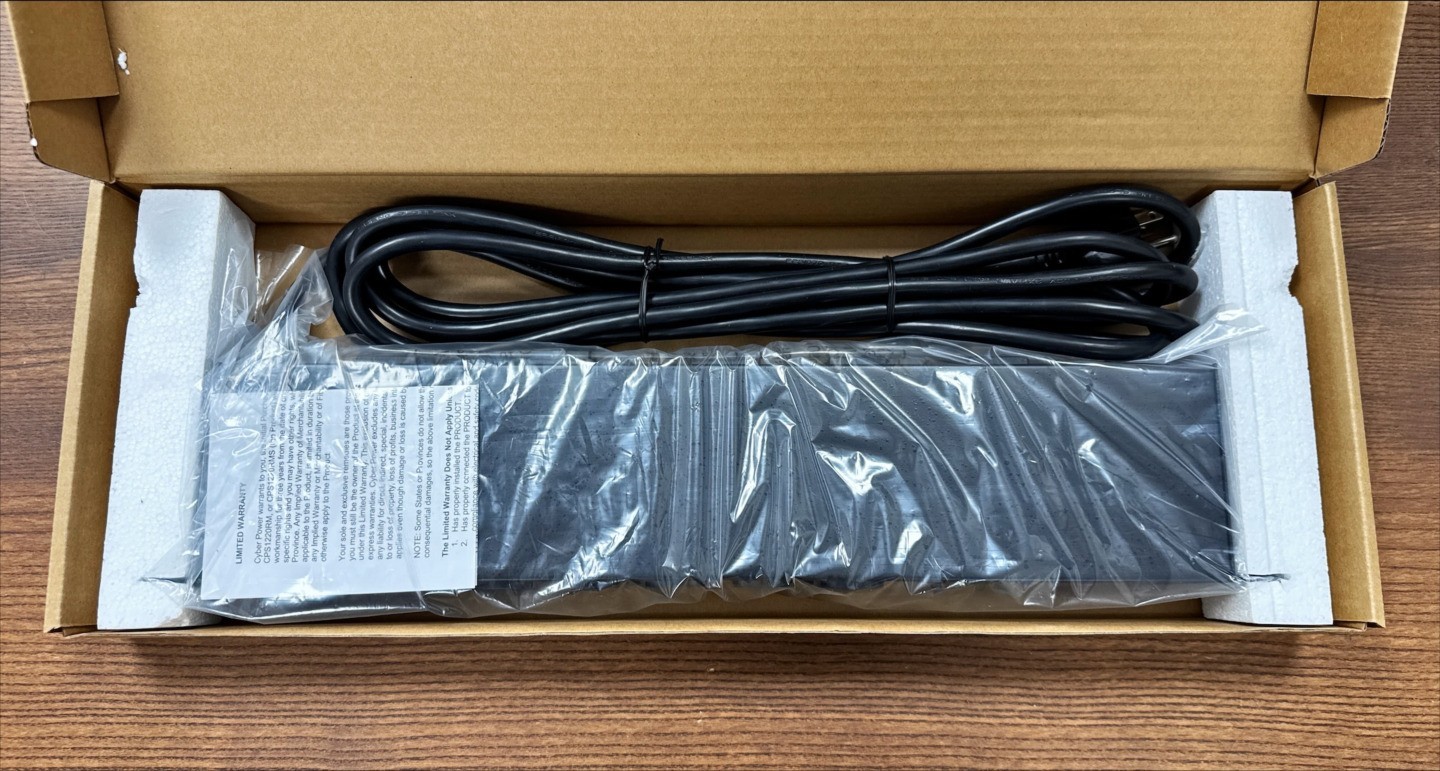 CyberPower CPS-1215RMS 12-Outlet 15A Rackmount Surge Protector PDU