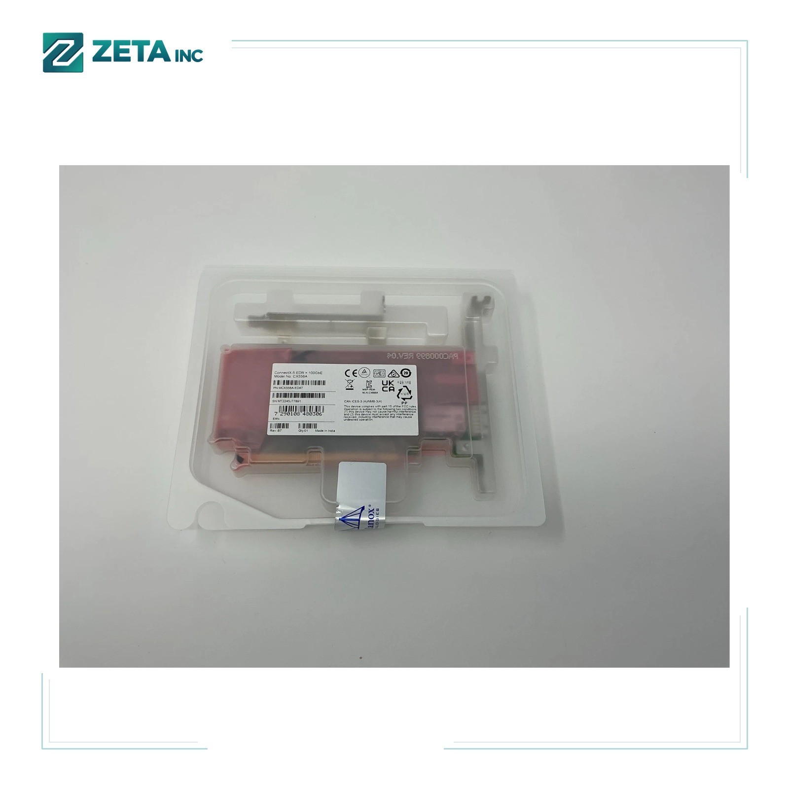 NEW MCX556A-EDAT MELLANOX CONNECTX-5 EX VPI 100GB QSFP28 ADAPTER