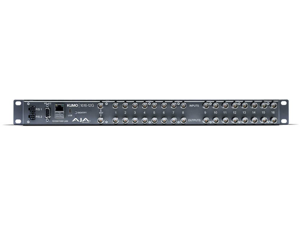 AJA KUMO 16x16 Compact 12G-SDI Router