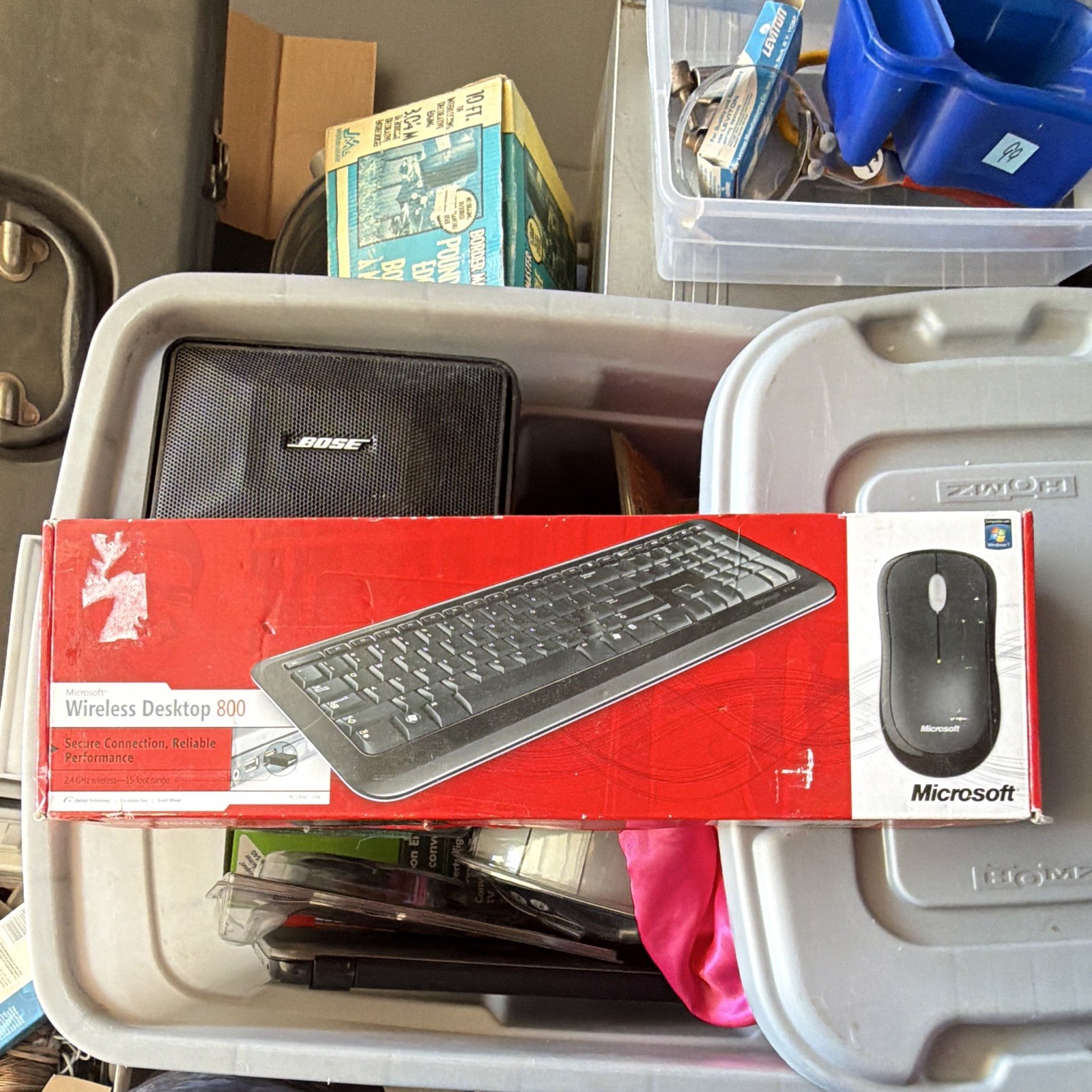 Microsoft Wireless Desktop 800 Wireless Keyboard & Mouse Bundle Black