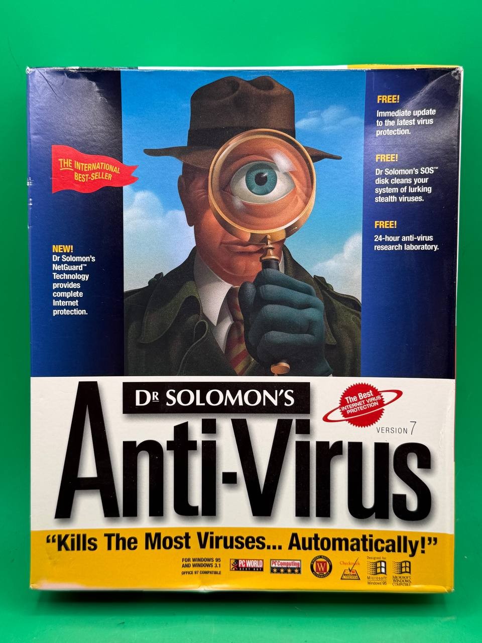 Dr. Solomon's Anti-Virus Version 7 Single User Boxed PC Software TC