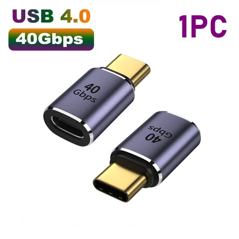 USB 4.0 Type C Extension Cable 40Gbps PD 100W US