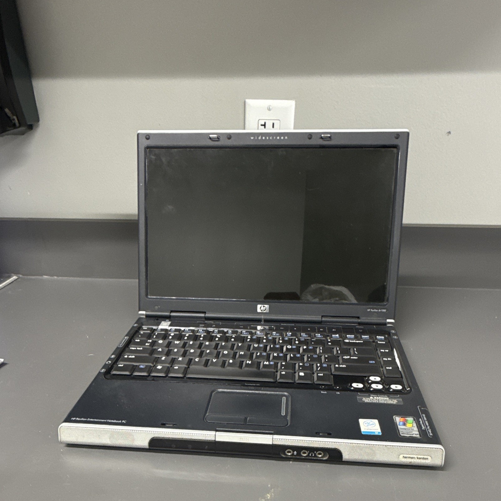 HP Pavilion DV1000 Untested for Parts Only