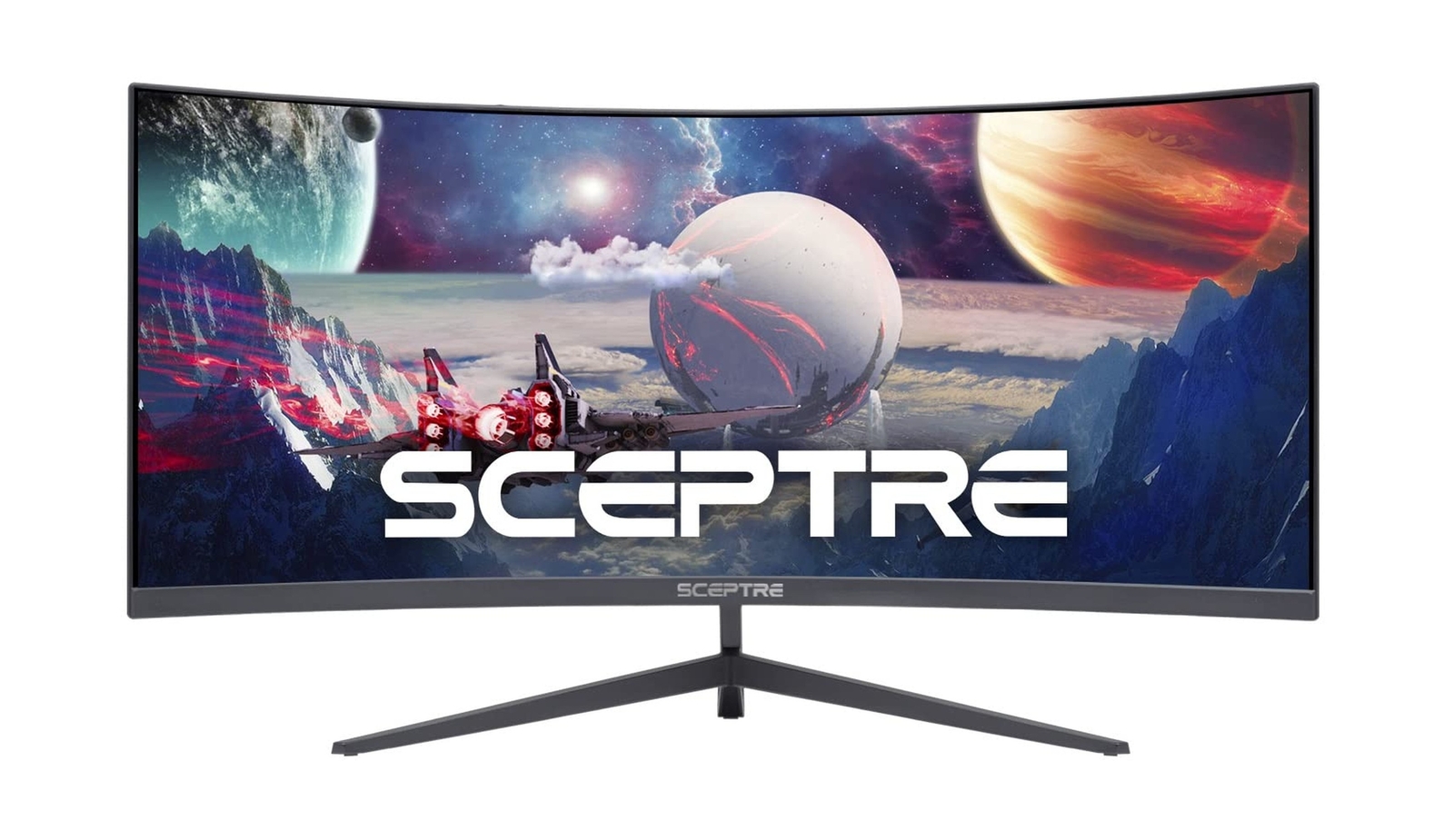 Sceptre 30-inch Curved Gaming Monitor 21:9 2560x1080 Ultra Wide/ Slim HDMI Di...