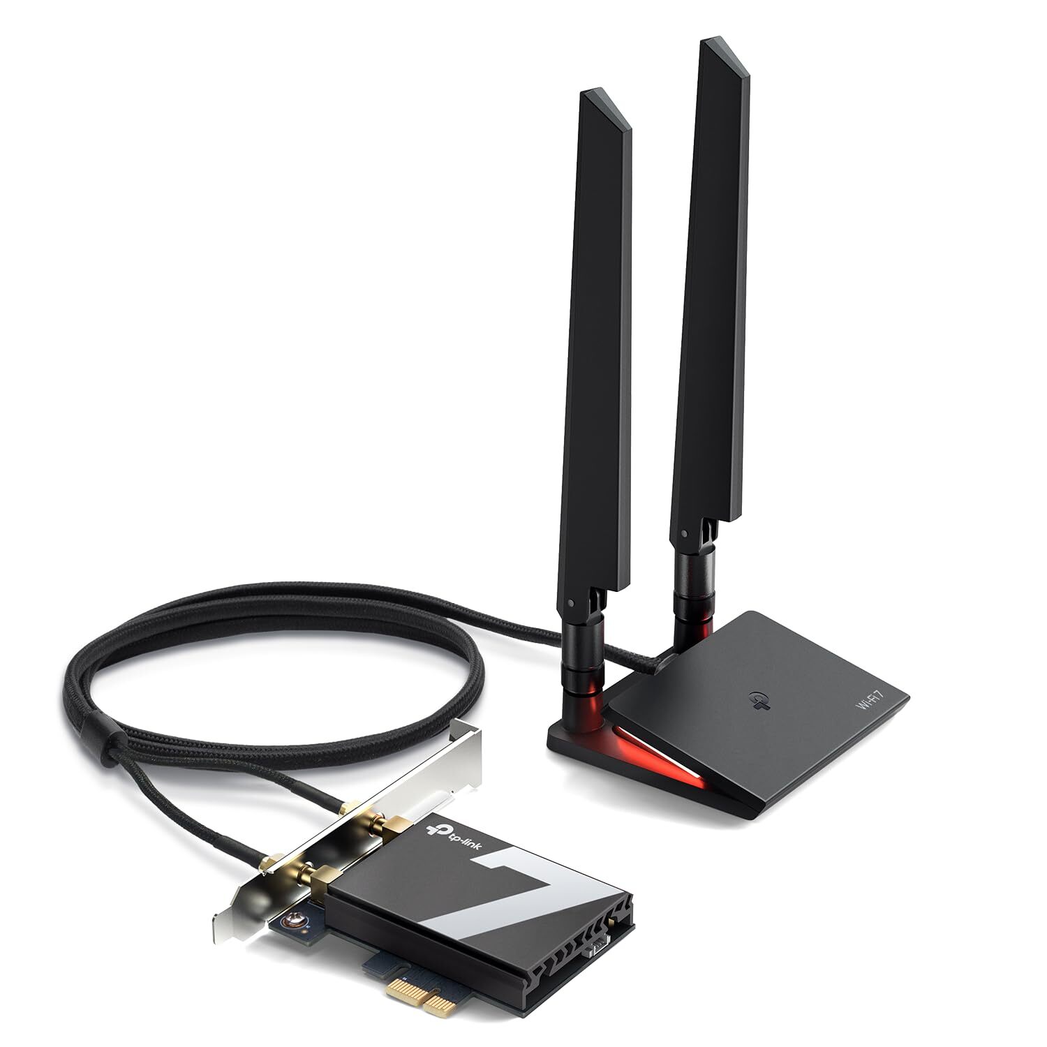 Wi Fi 7 Network Interface Controller Adapter Archer TBE550E 5760 Mbps Speed
