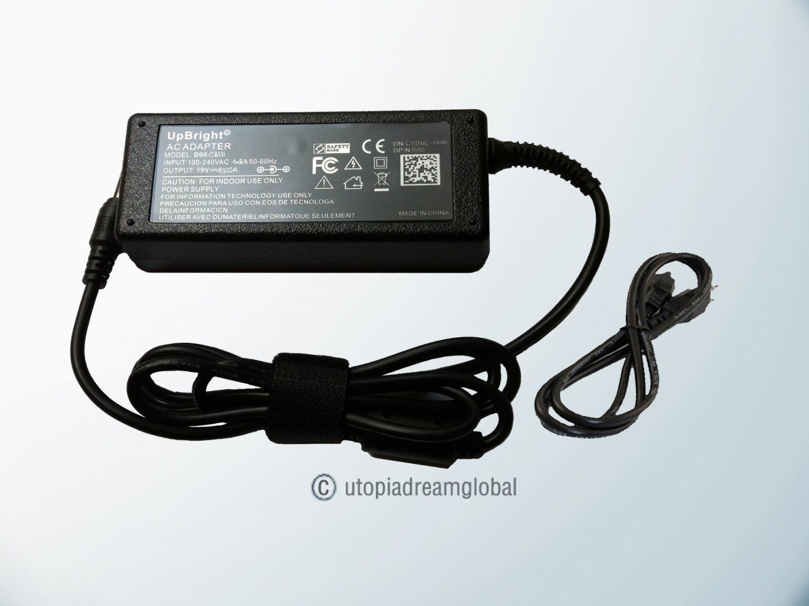 AC Adapter For Cincon Electronics TR70A32-11A02+BAR 170-309R Power Supply Cord