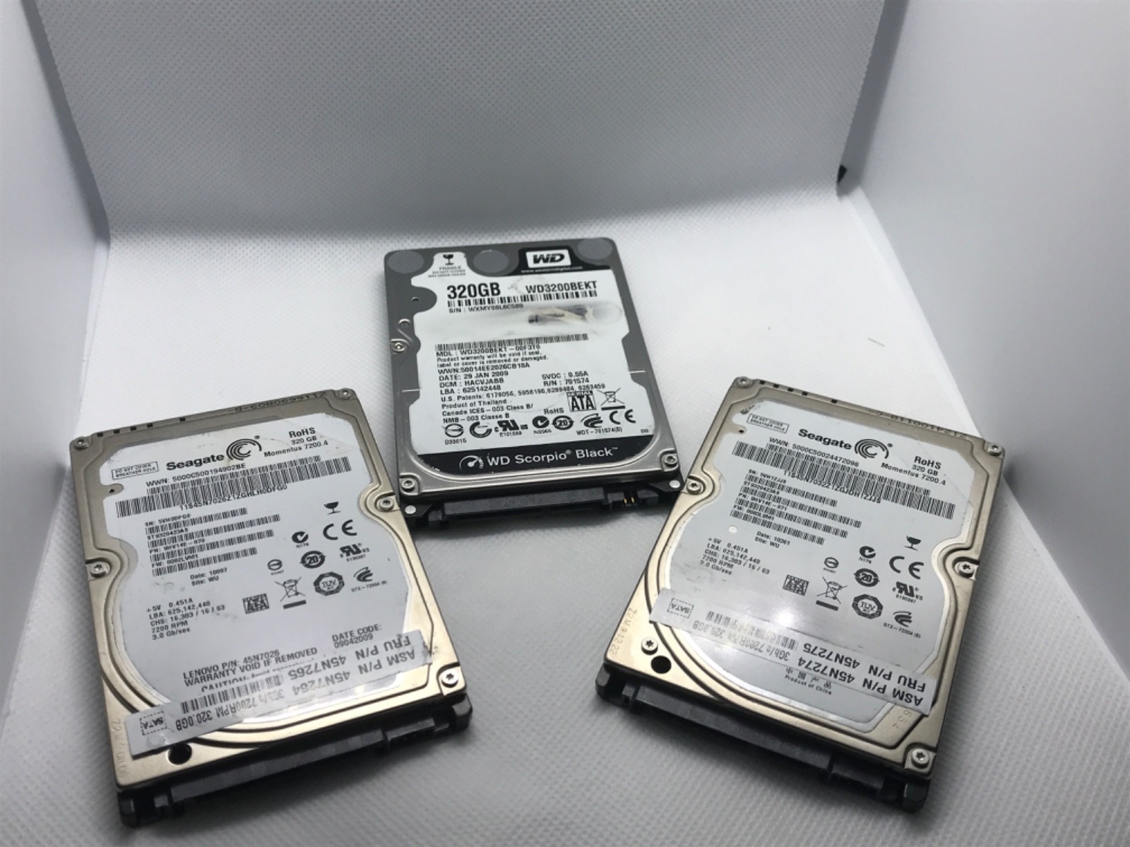 Bulk Lot 10x HDD Hard Drives 2.5" SATA Laptop Internal Wholesale Mixed Brands