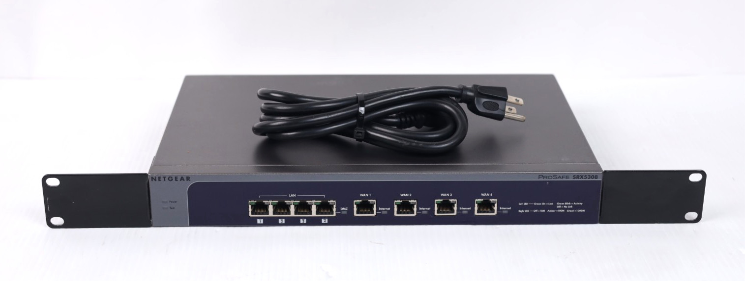 Netgear SRX5308 ProSafe Quad WAN Gigabit VPN Firewall w926