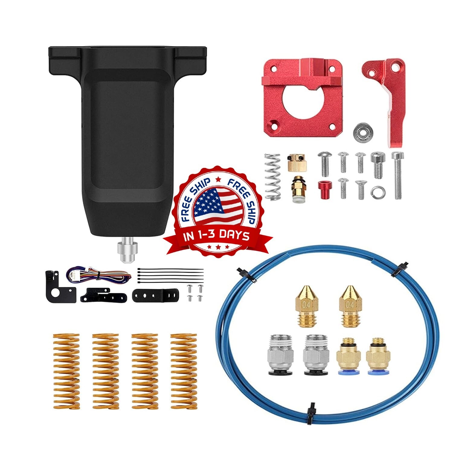 Kit De Sensor De Nivelación Automática De Cama Para Impresora 3D Color Negro New