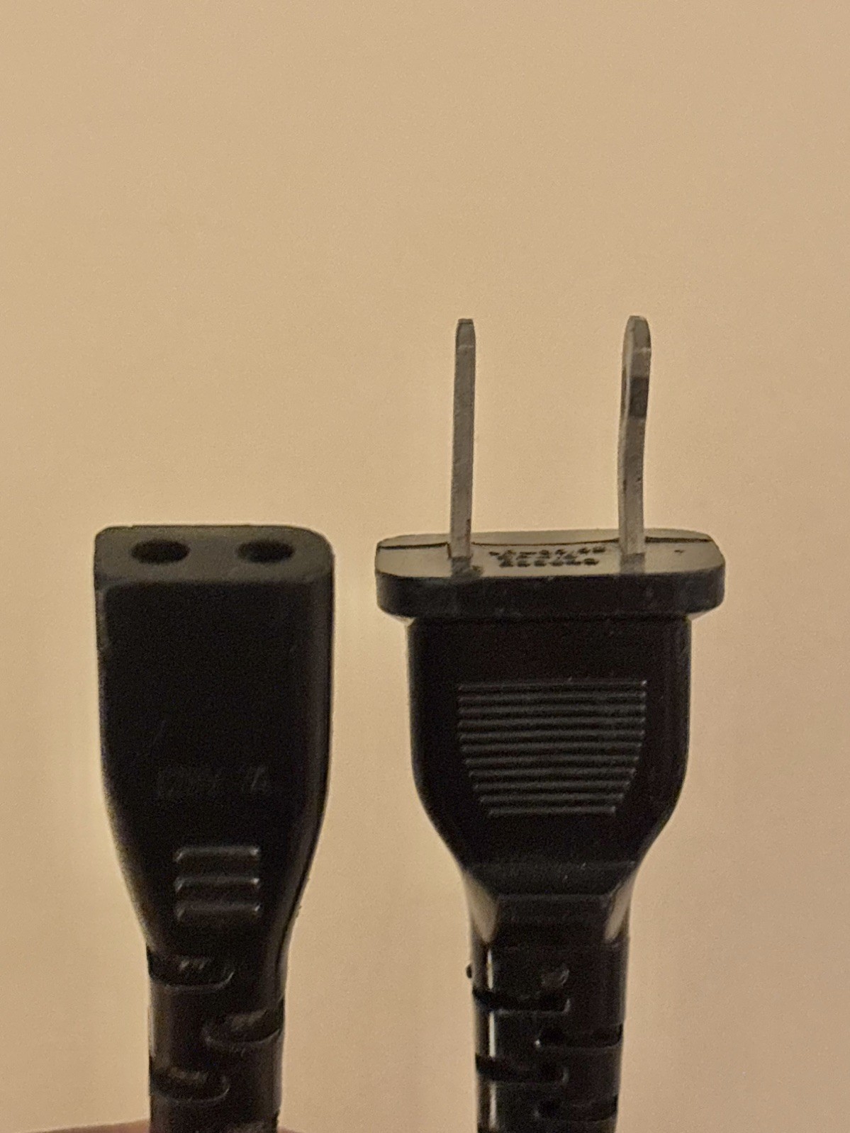 I-SHENG Model IS-08A Two Prong Power Cable