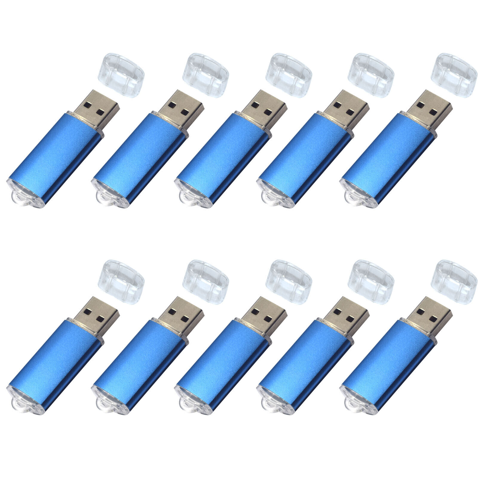 Kootion 30 Unites USB 2.0 8GB USB Flash Drive Memory Storage External Drive Pack
