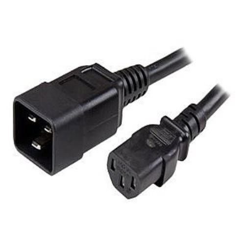 Startech 3 Ft Heavy Duty 14 Awg Computer Power Cord - C13 To C20 - For Computer