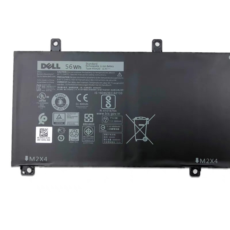 OEM H5H20 56Wh Battery For Dell Precision 5510 5520 5530 5540 XPS 15 9560 9550