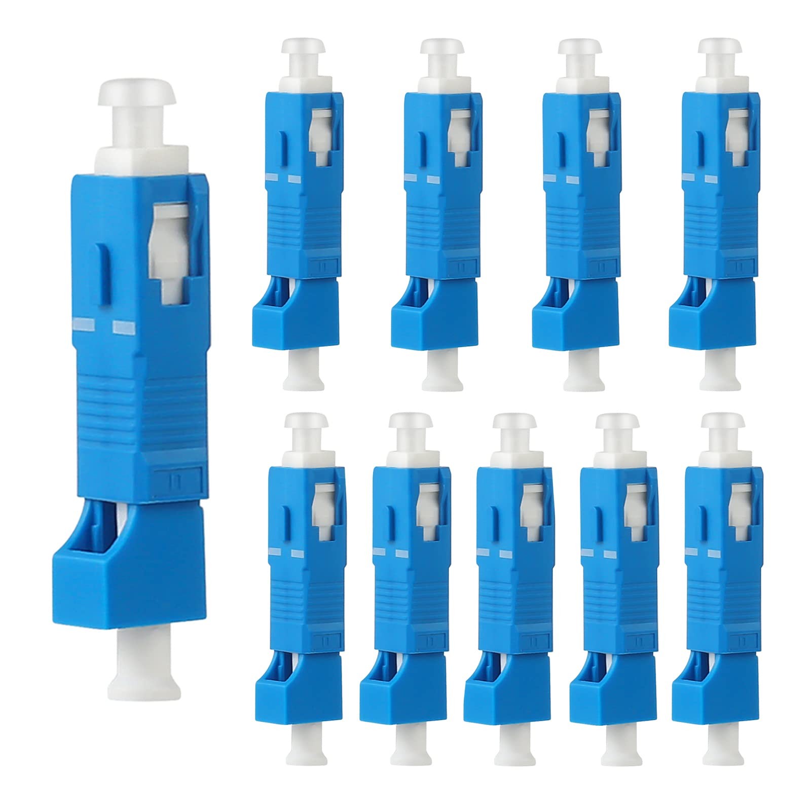 fyboptwu - 10pcs SC Male to LC Female UPC Adapter Visual Fault Locator Fiber ...