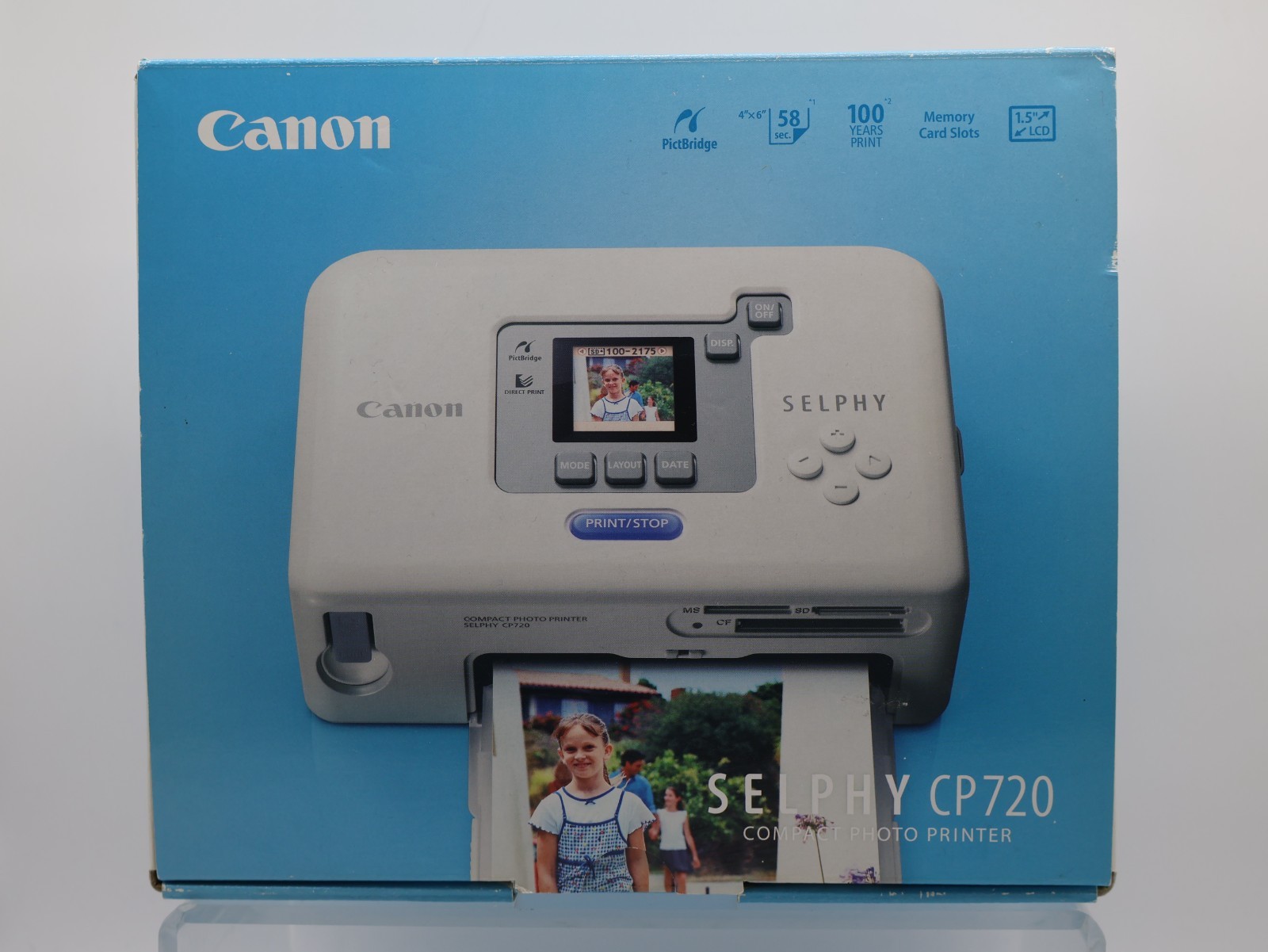 Canon SELPHY CP720 Digital Photo Compact Thermal Printer - Brand New