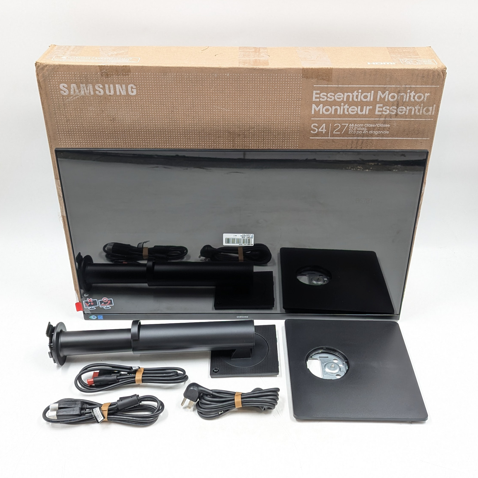 Samsung Essential S4 27" 1920 x 1080 100Hz 5ms IPS LCD (S27D402GAN) Black