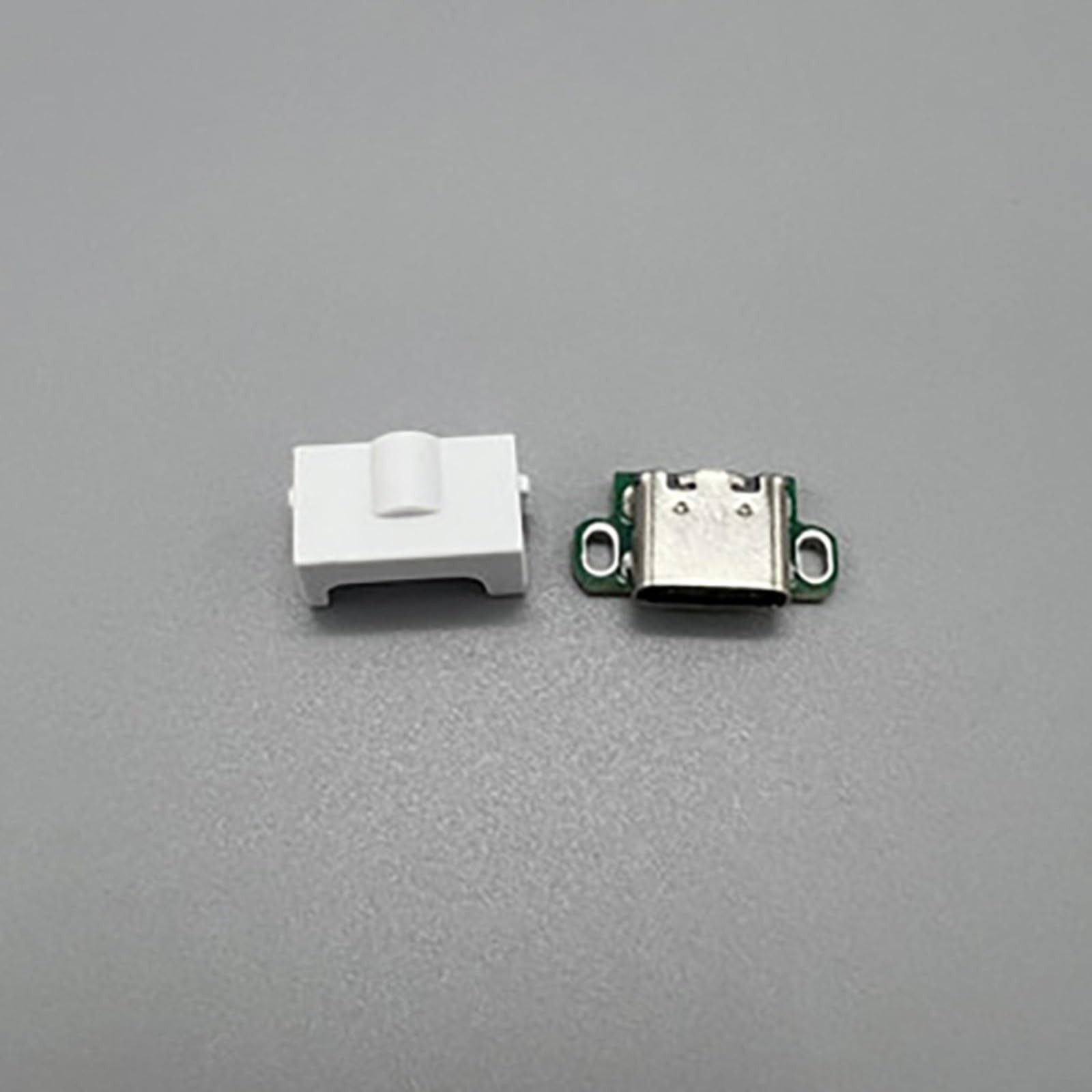 USB-C Charging Port Adapter for Game Boy for advance SP, Metal Type - White Lid