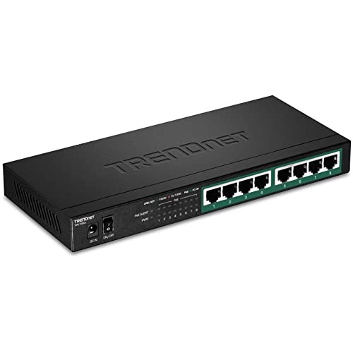 Trendnet TPE-TG83 8-Port Gigabit PoE+ Switch 65W Power Budget