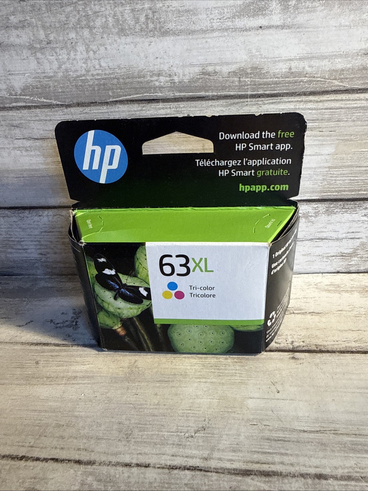 New Genuine HP 63XL High Yield Tri-color Ink Cartridge F6U63AN Exp Mar 2026