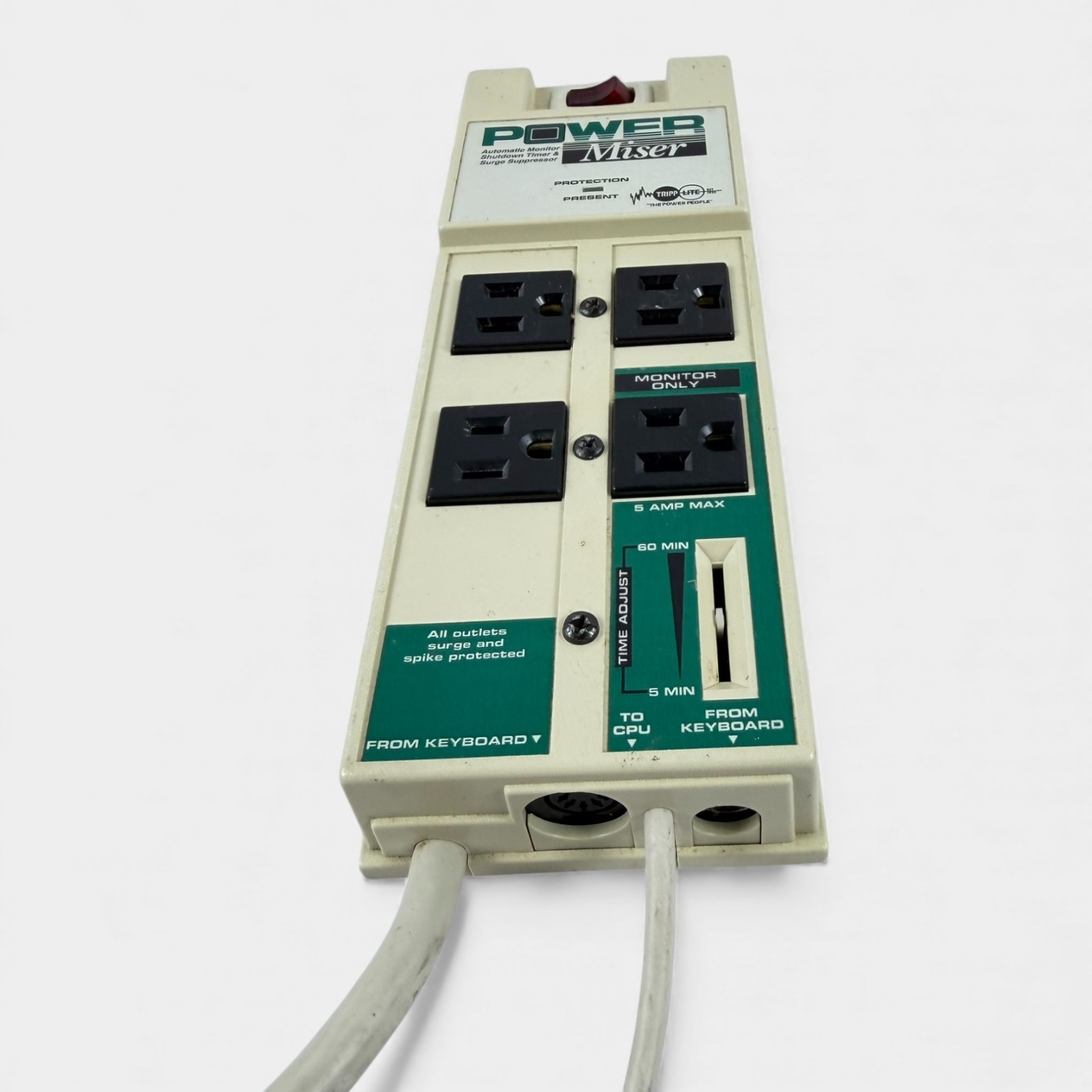 Tripp-Lite Power Miser Auto Monitor Shutdown Timer & Surge Supressor 120V 60HZ