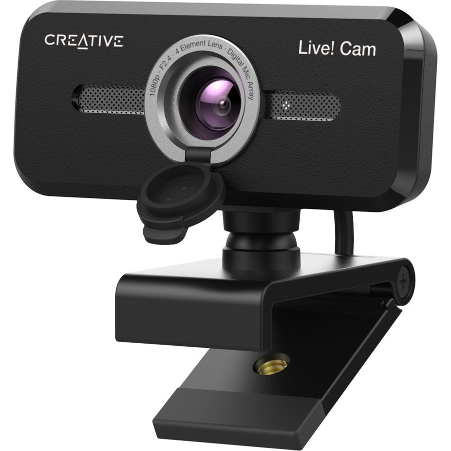 Creative Live Cam Sync 1080p V2 Webcam - 2 Megapixel - 30 fps - Black - USB 2.0