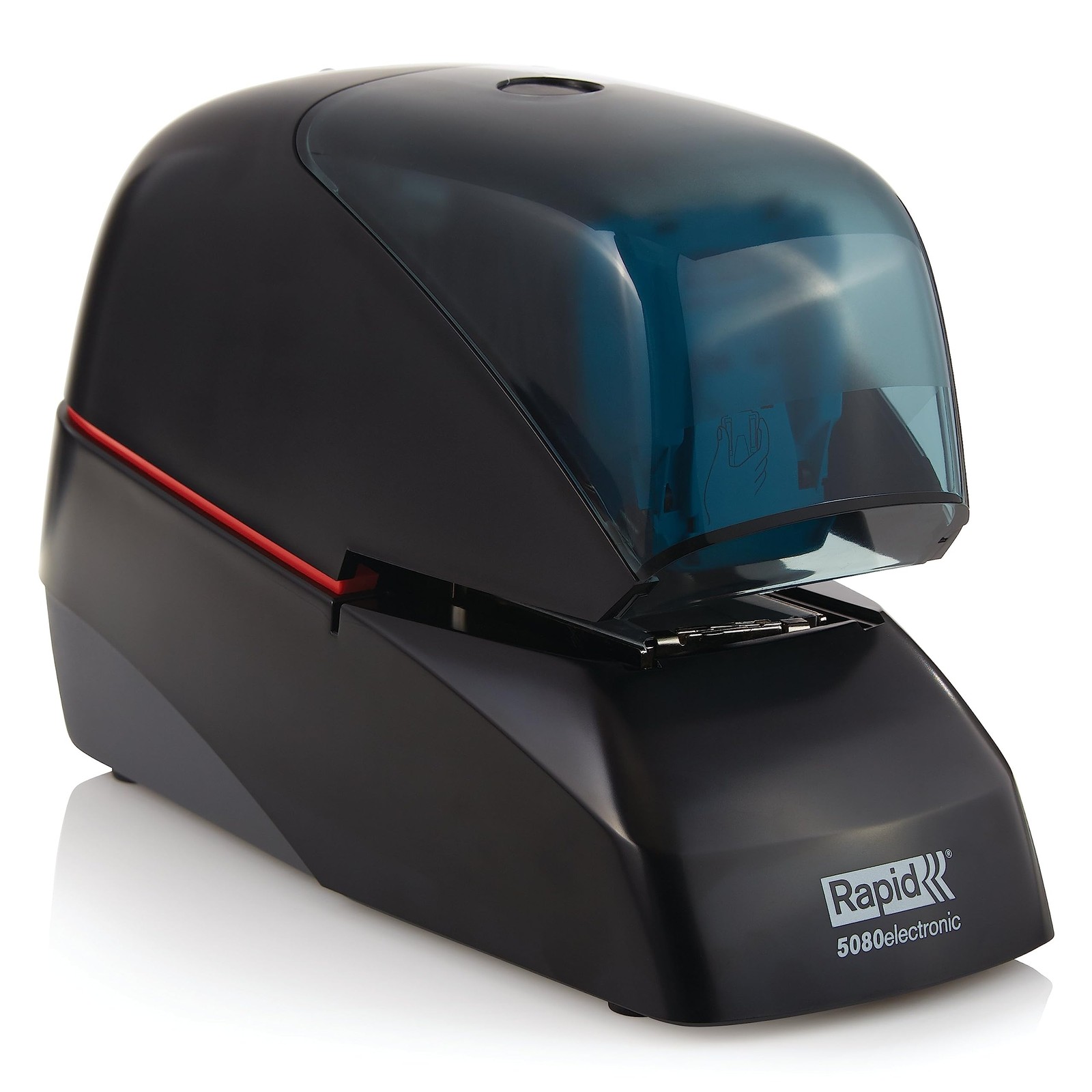 Electric Stapler 90 Sheet Capacity Professional Rapid 5080e Black Cartridge 5000