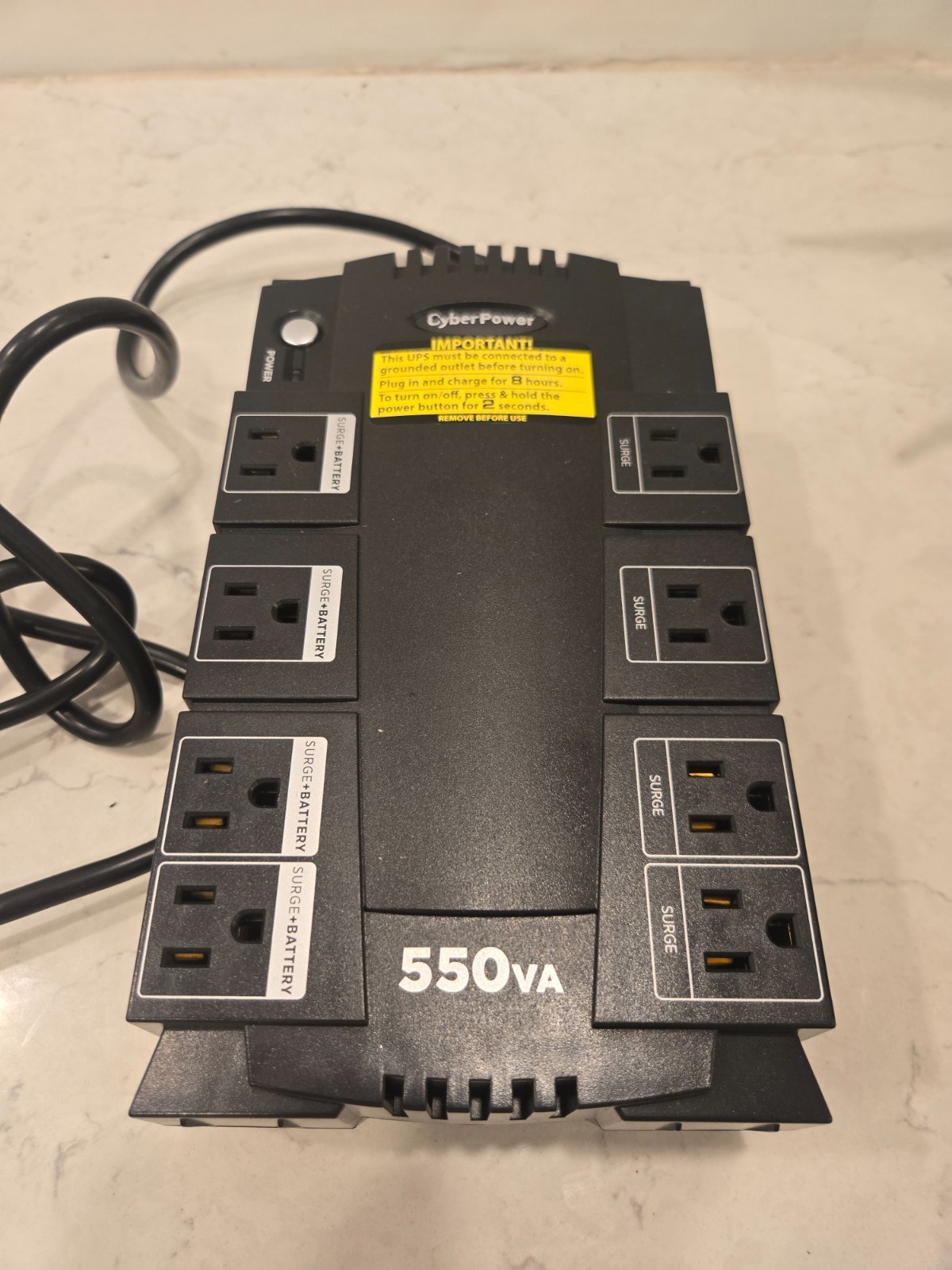 CyberPower - CP550SLG - UPS - 550va - Tested good