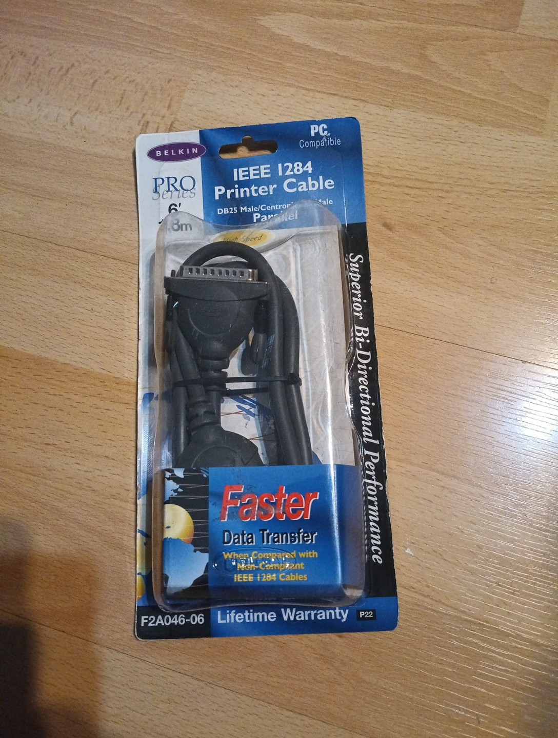 Belkin Pro Series IEEE 1284 Printer Cable 35ft P50 F2A046-06