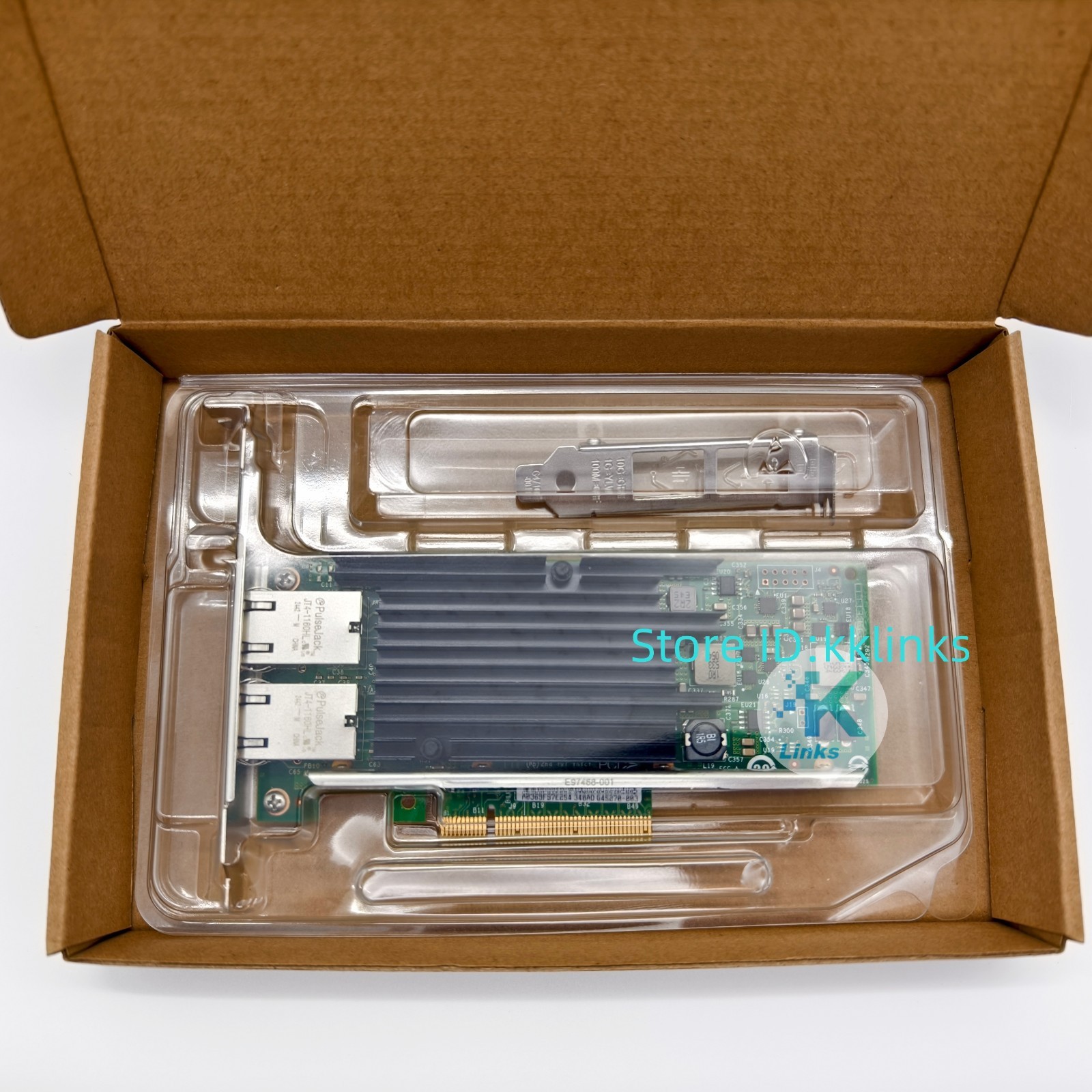 Intel X540-T2 X540T2BLK Dual-Port  10G  RJ45 Ethernet  Converged Network Adapter