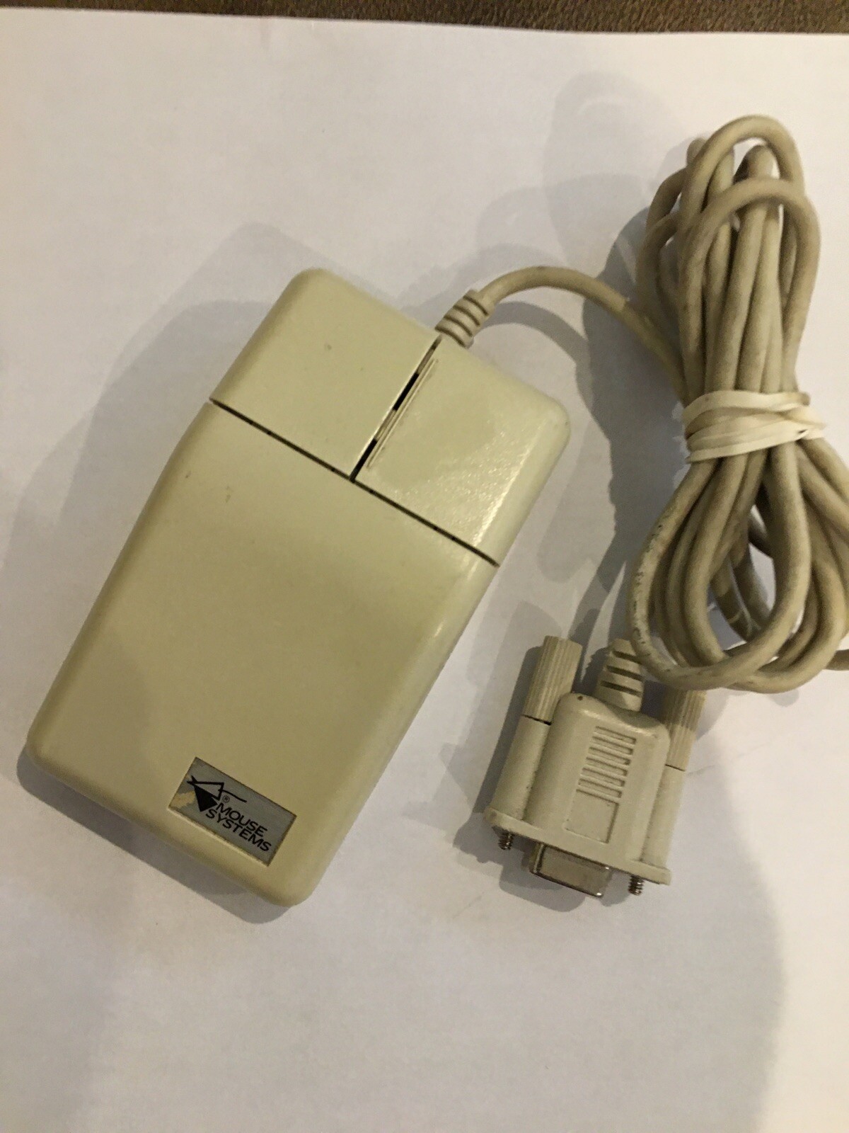 Mouse Systems Model T 10  MSC 402498- 001/A Trackball for vintage Macintosh