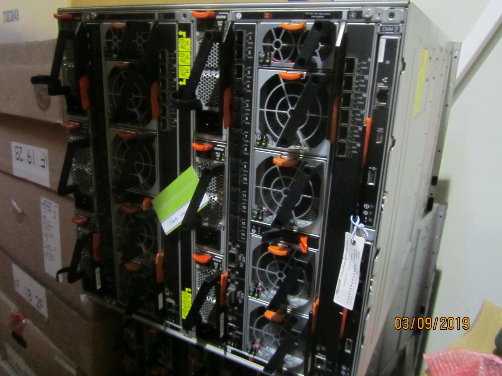 8721A1U - IBM Flex System Chassis w/ 2x 49Y4273- EN4093 10Gb + 2 x 69Y1933 FC 