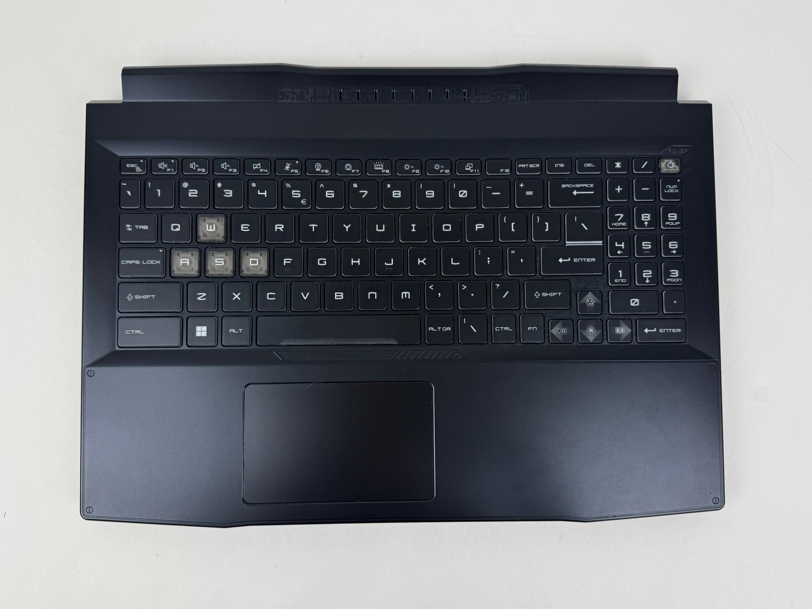 Keyboard Palmrest Bottom for MSI Katana 15 B12VFK-814US